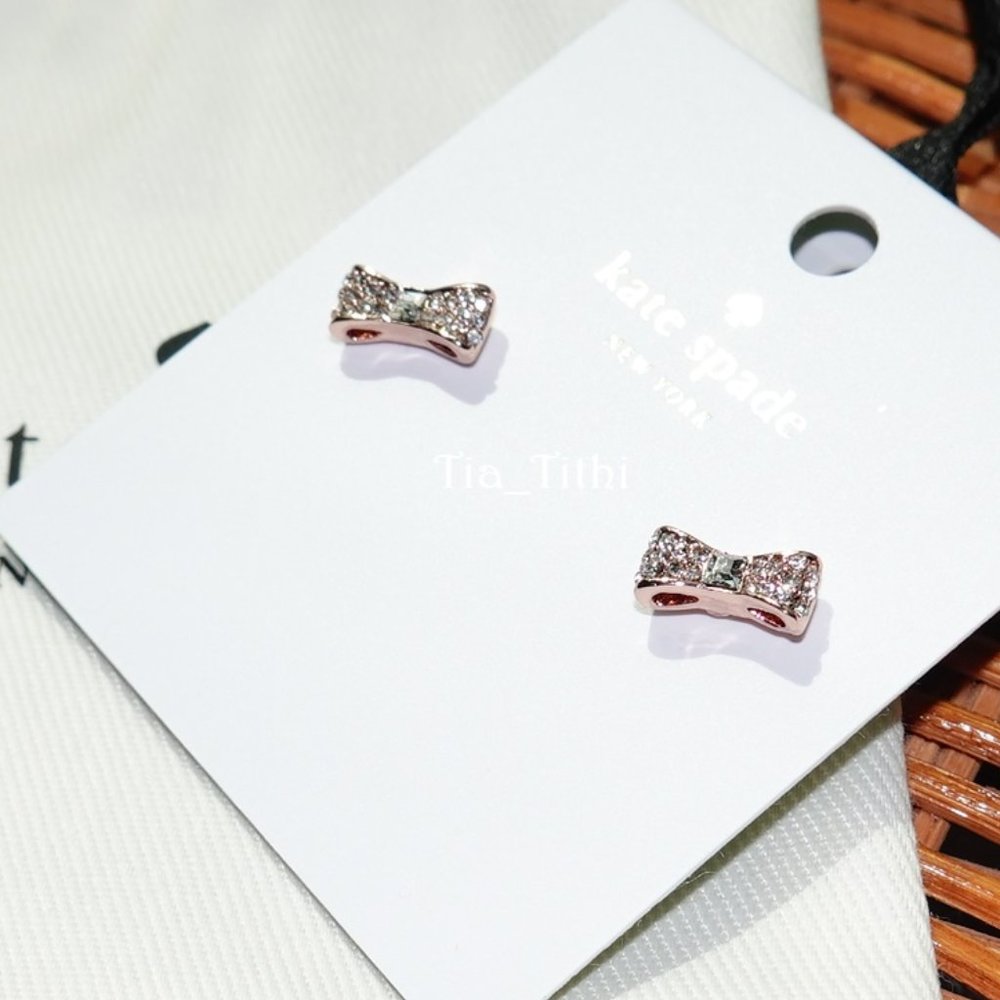 Kate Spade Ready Set Bow Earrings - Picture 2 of 3